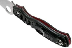 Spyderco Rescue 3 Thin Red Line C14FSBKRD3 Serrated Rescue Knife 11 Spyderco Rescue 3 Thin Red Line C14FSBKRD3 Serrated Rescue Knife -Cheap Nippon Knife Store SPC14FSBKRD3 05 spyderco