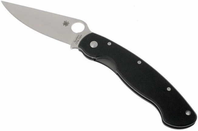 Spyderco- C36 Military Plain Edge 1 Spyderco- C36 Military Plain Edge
