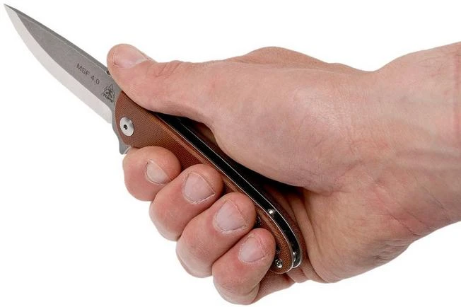 TOPS Knives TOPS Mini Scandi Folder 4.0 MSF-4.0 Pocket Knife 8 TOPS Knives TOPS Mini Scandi Folder 4.0 MSF-4.0 Pocket Knife - Image 8