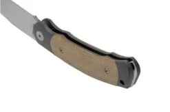 Viper Twin, V6002CN, Satin M390, Natural Canvas Micarta Pocket Knife, Fabrizio Silvestrelli Design -Cheap Nippon Knife Store VPV6002CN 04 viper