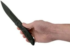 WE Knife Reazio 921B Black Stonewashed, Shredded Carbon Fibre, Toni Tietzel Design -Cheap Nippon Knife Store WK921B 06 we knife