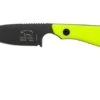 White River Knives M1 Backpacker Pro Yellow G10, Black Ionbond Fixed Knife, Kydex Sheath